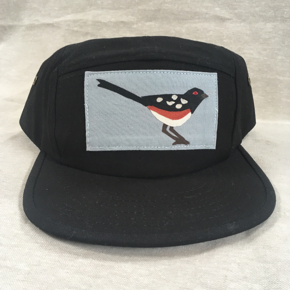 spotted towhee hat